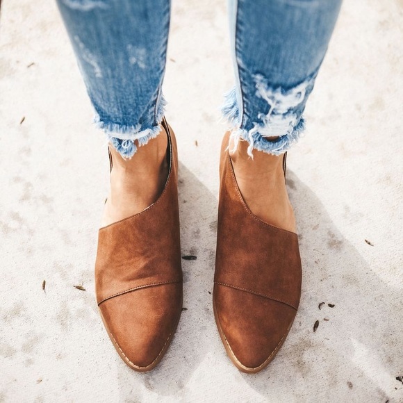 Mi.iM Shoes - Brown Slip On Freya Flats